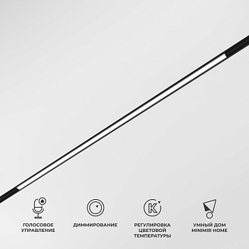 Светильник на шине Elektrostandard 85077/01 20W 2700-6500K Dim L02 (чёрный)