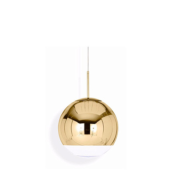 Подвесной светильник Mirror Ball Gold D15 by ImperiumLoft