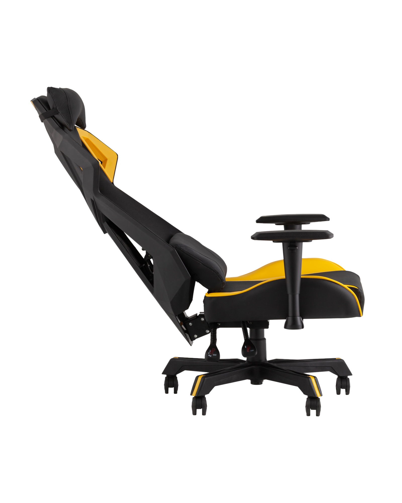 Кресло спортивное TopChairs Рэтчэт желтый Stool Group