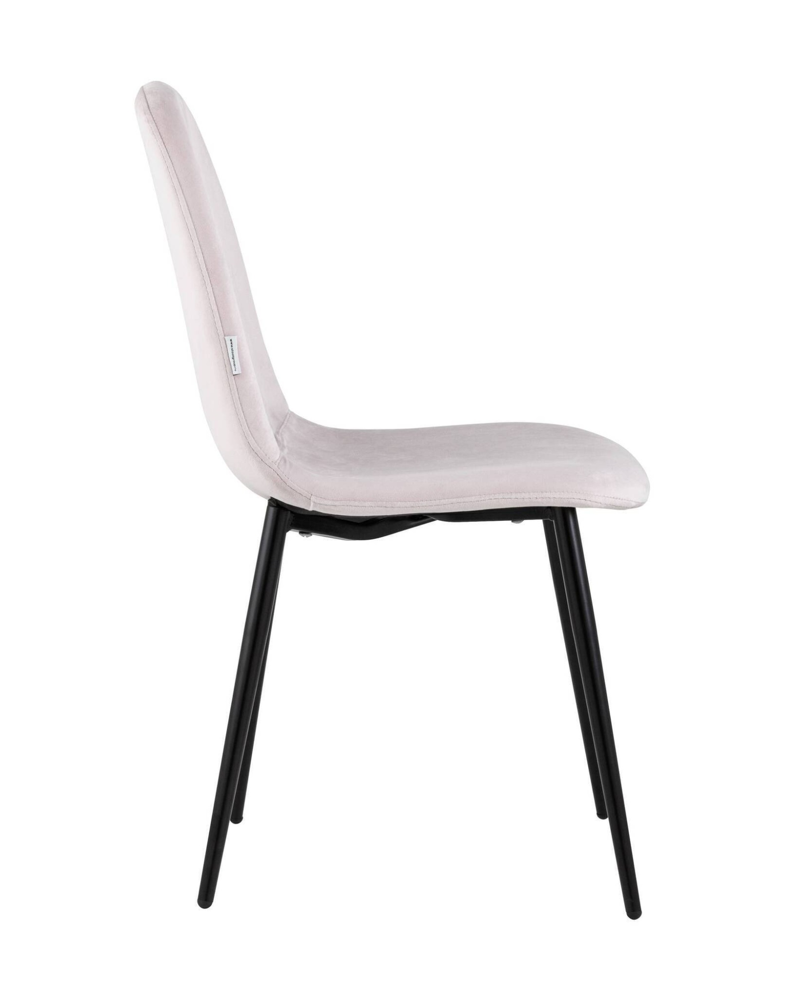 Стул Норман велюр светло-розовый Stool Group