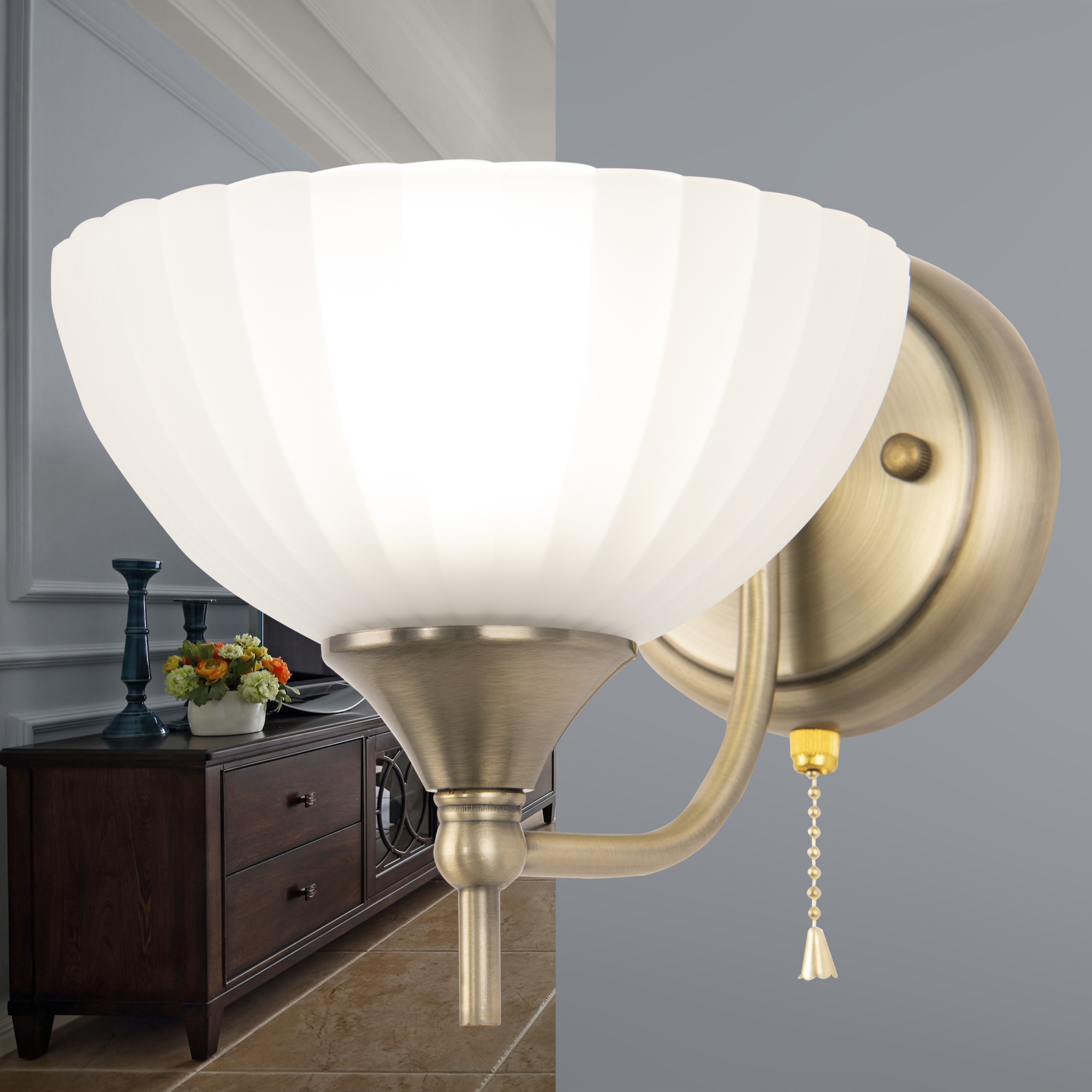 Бра с плафонами 340049/1W AB Arte Milano