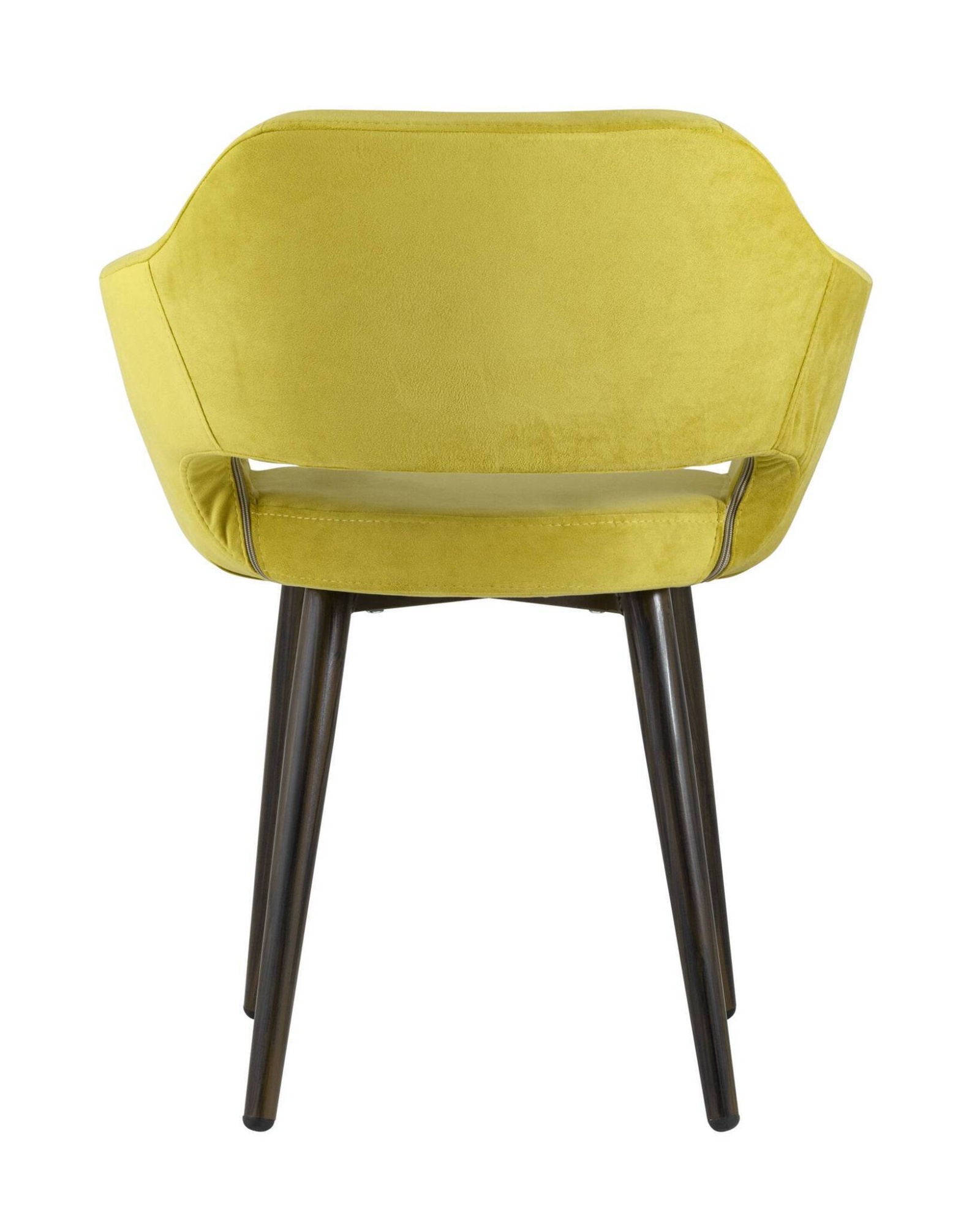 Стул с подлокотниками Саймон велюр золотистый Stool Group