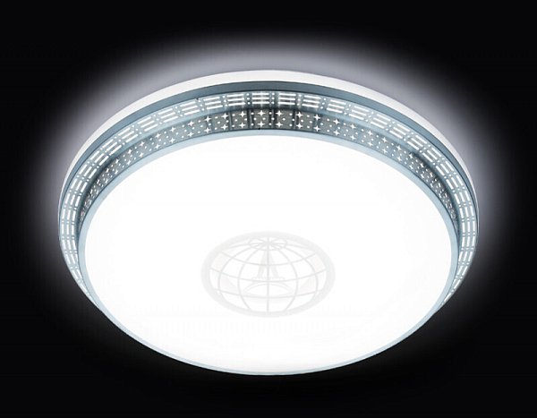 Накладной светильник Ambrella F128 WH SL 72W D500