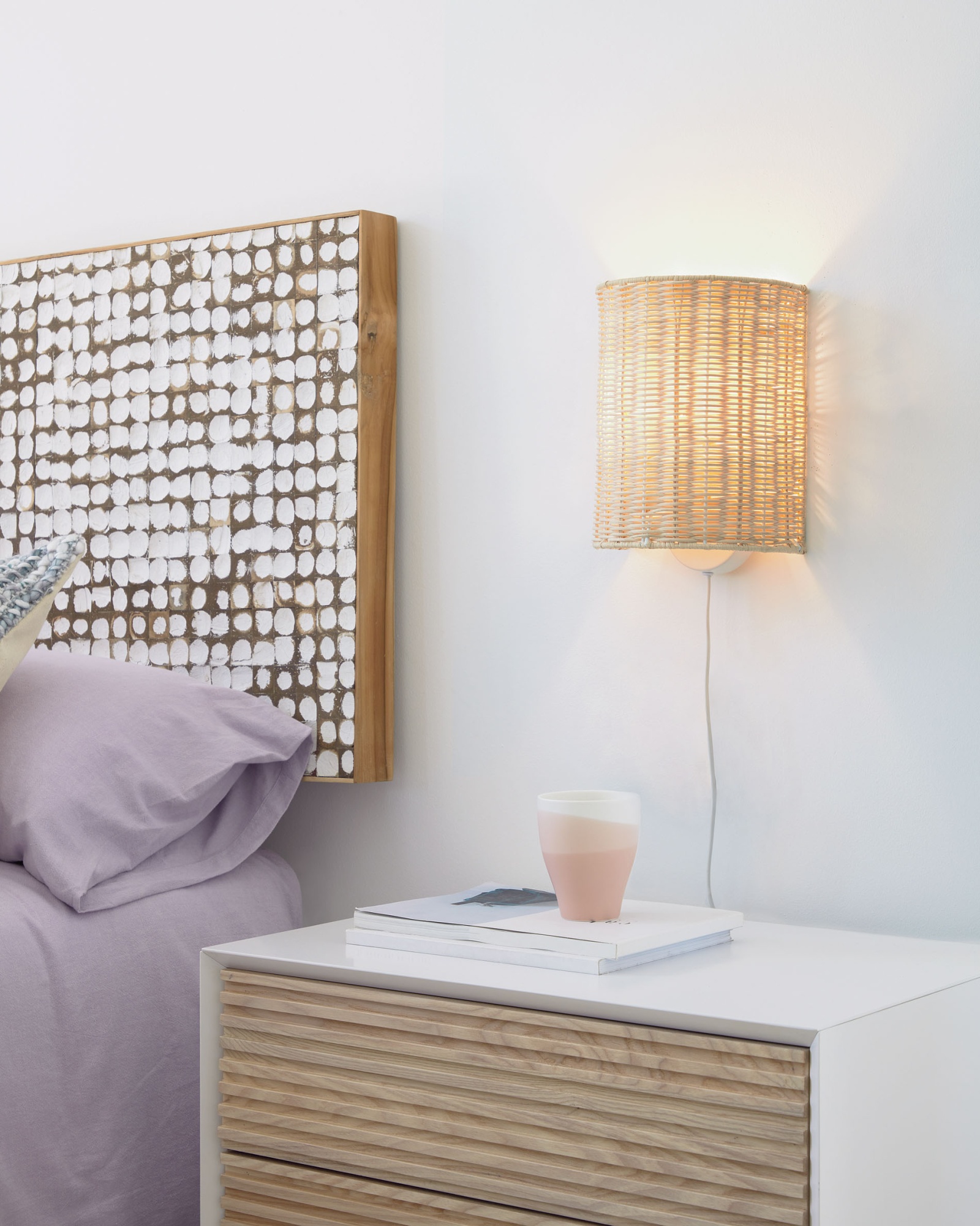 Бра Kimjit из ротанга с натуральной отделкой La Forma (ex Julia Grup)