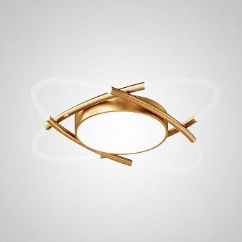 Потолочный светильник IRIA D50 Gold by ImperiumLoft