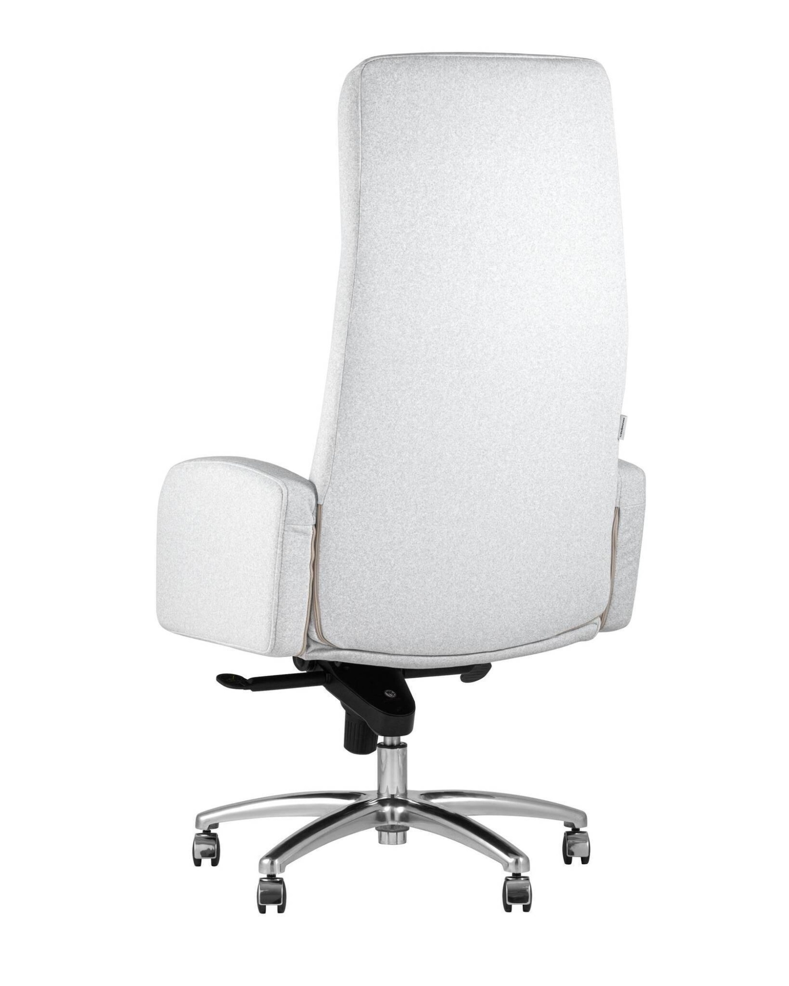 Кресло руководителя Лестер микровелюр светло-серый Stool Group