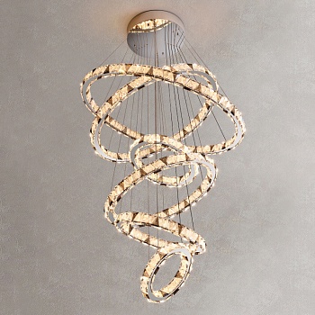 Подвесная люстра ALEKSANDRIN D40+60+80+50+120+100 by ImperiumLoft