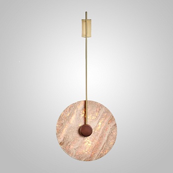 Настенный светильник JOAR D50 Brass by ImperiumLoft