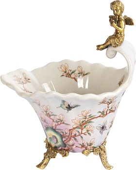 Чаша с ангелом Glasar 31G2566/B677EC/HP1535