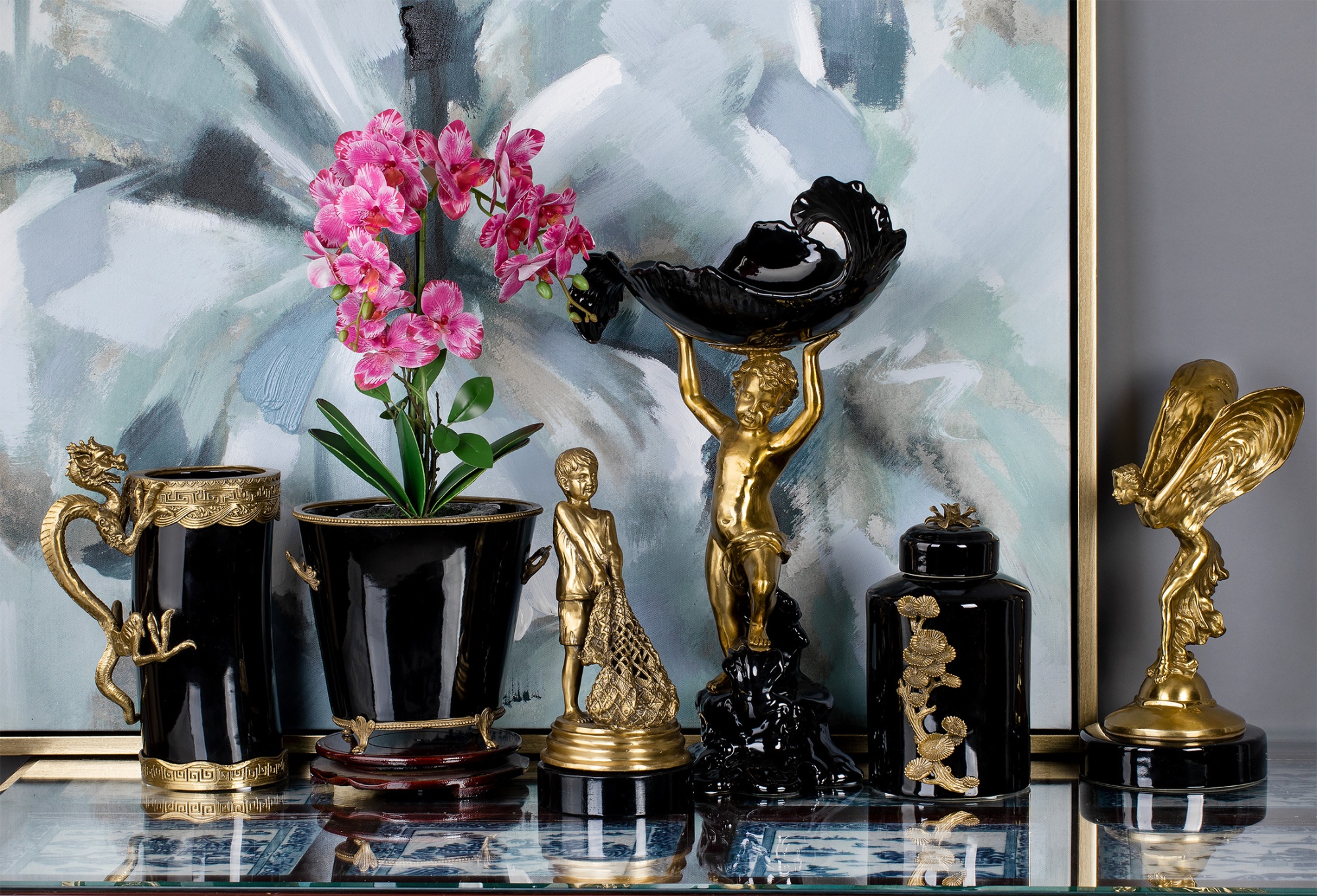 Банка с крышкой Glasar B808/U1