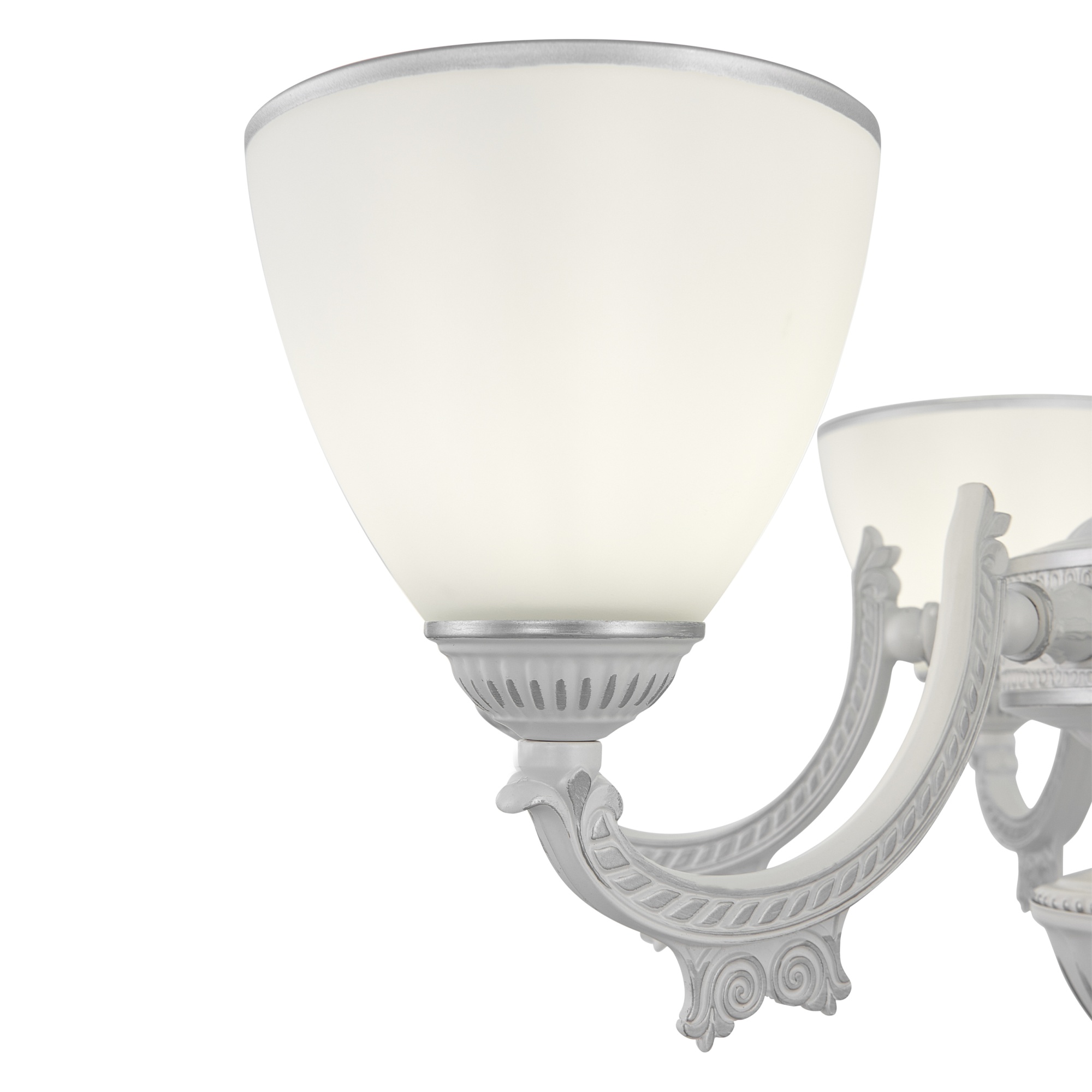 Люстра с плафонами 342837/8 WT+SL Arte Milano