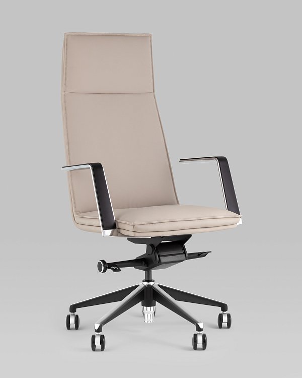 Кресло руководителя TopChairs Arrow светло-серый Stool Group