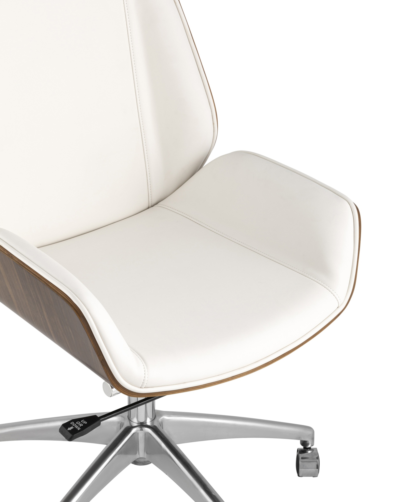 Кресло руководителя TopChairs Crown, бежевое TopChairs