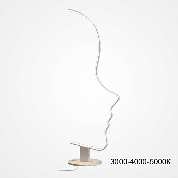 Торшер DAFNE White Трехцветный свет by ImperiumLoft