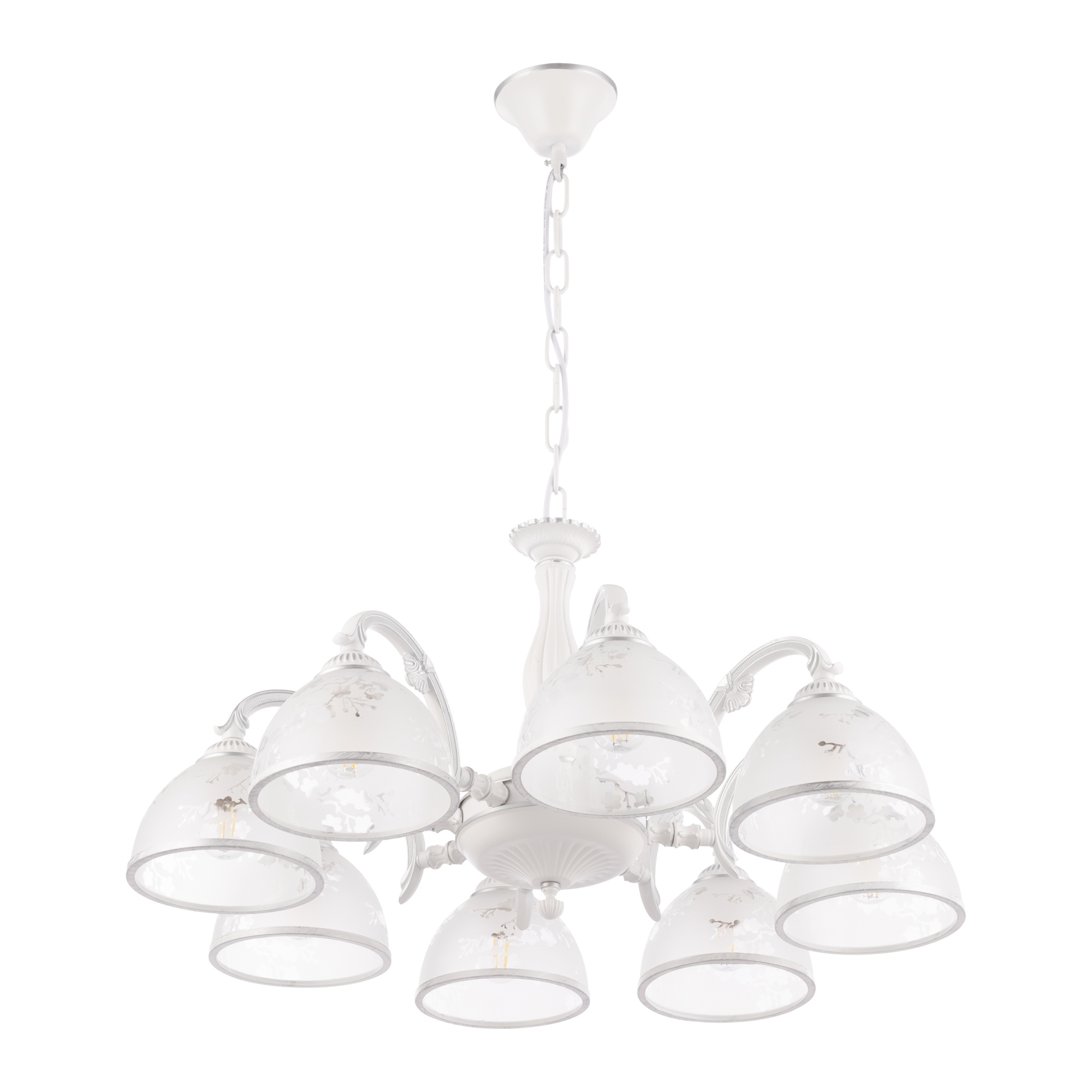 Люстра с плафонами 349737/8 WT+SL Arte Milano