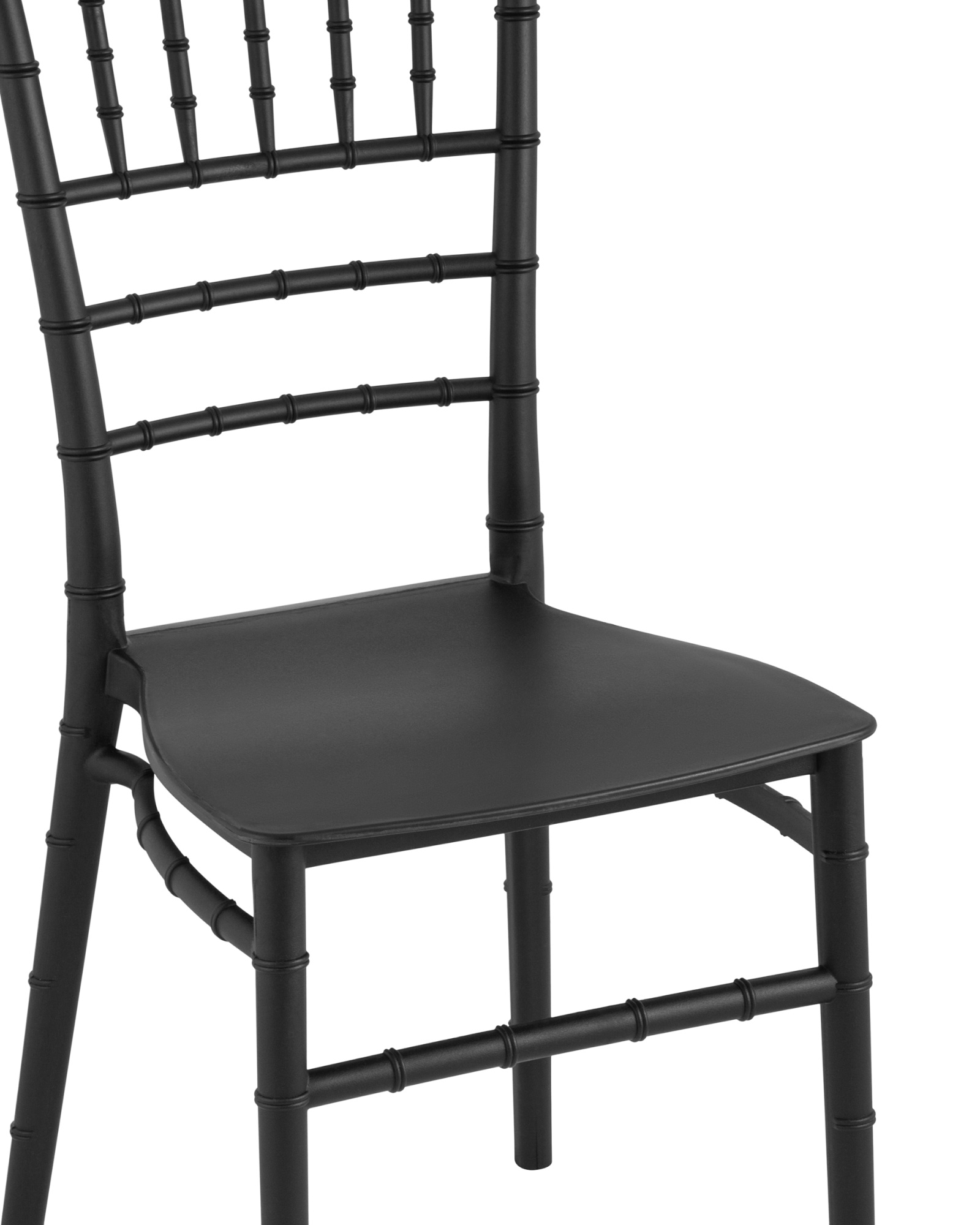 Стул Chiavari (Кьявари) пластик черный 2 шт Stool Group