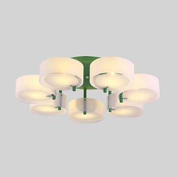 Потолочная люстра HEDDA D86 Green by ImperiumLoft