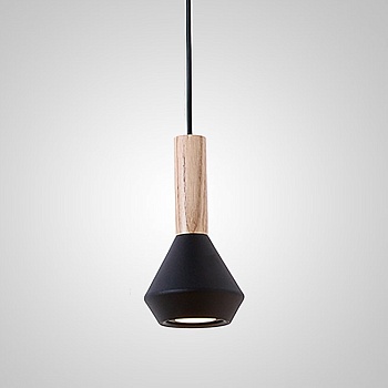 Подвесной светильник BULB A black by ImperiumLoft