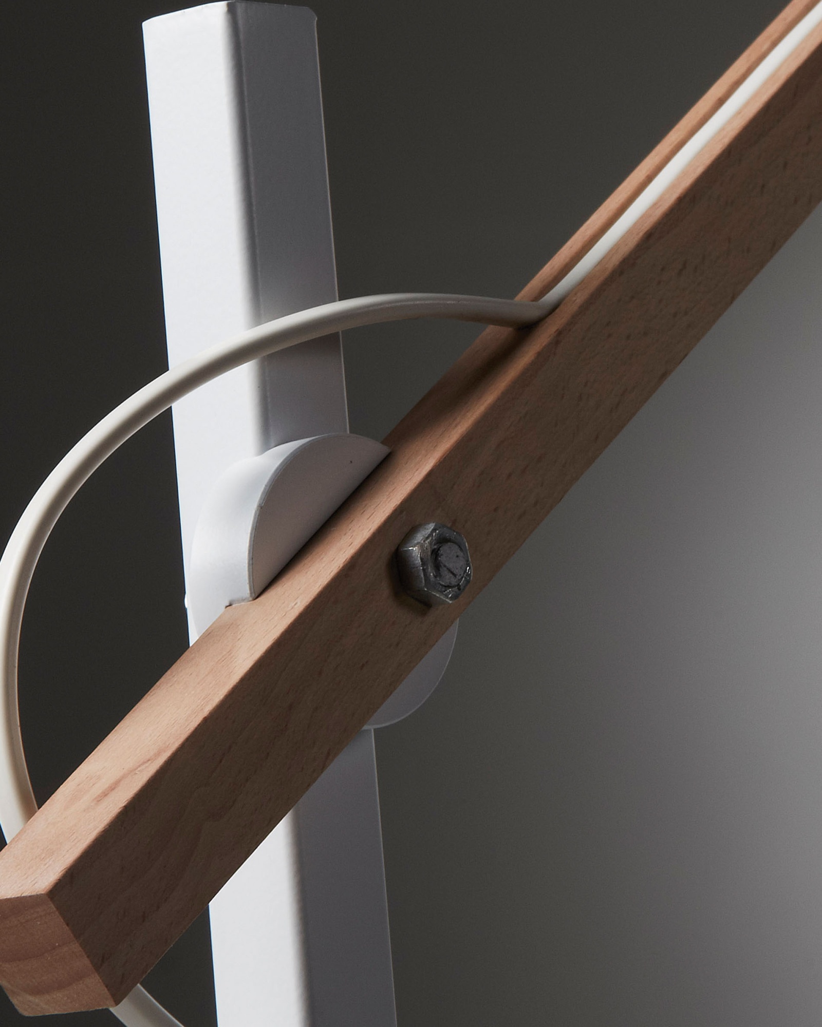 Настольная лампа Jovik белая La Forma (ex Julia Grup)