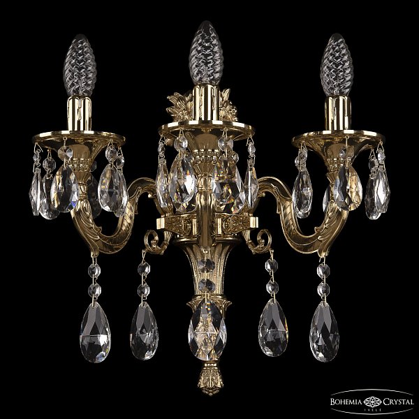 Бра бронзовые 7322B8/3/175 A G Bohemia Ivele Crystal