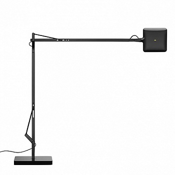 Настольная лампа Kelvin LED Base Shiny black F3311030 by ImperiumLoft