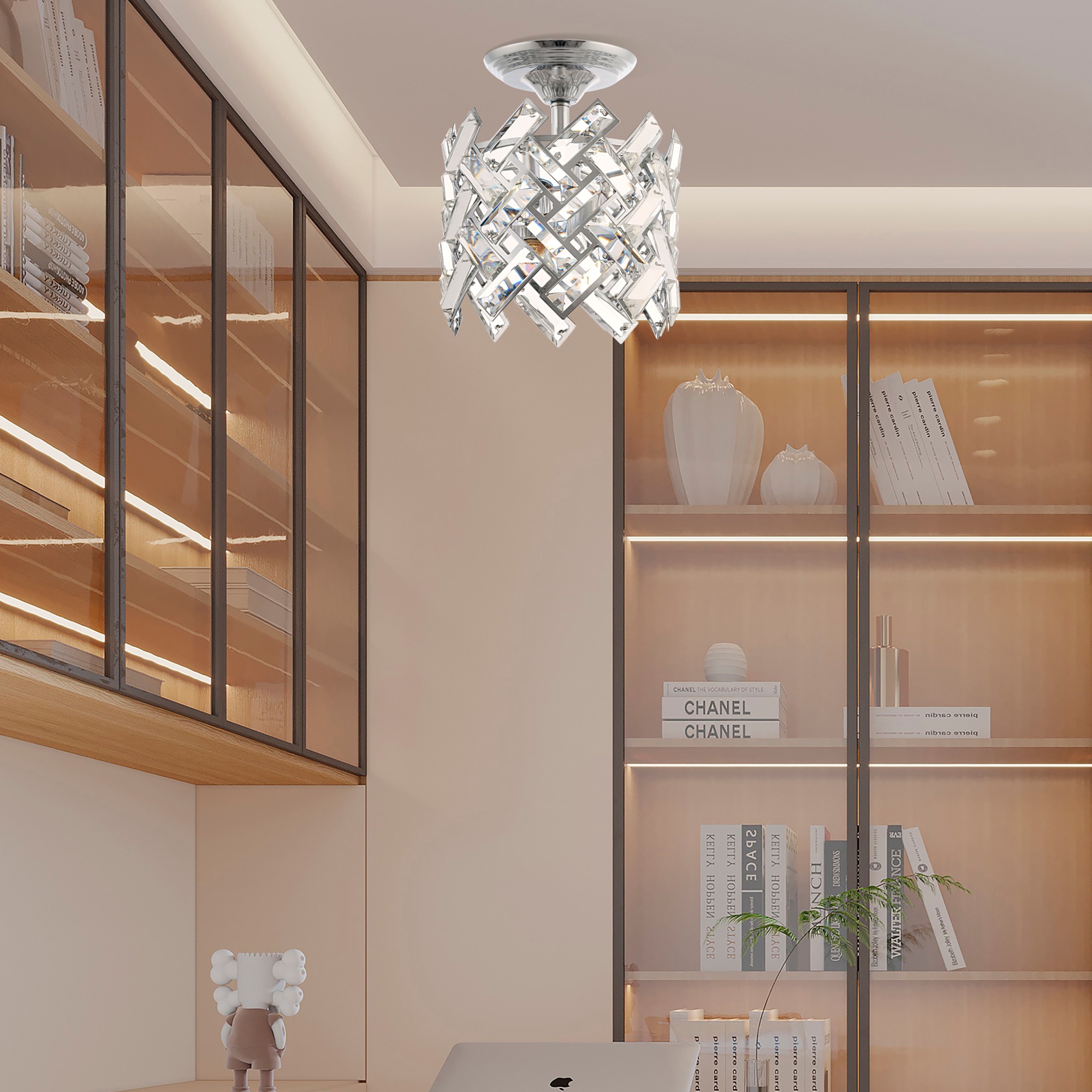 Люстра 377019/1/50/200 CR Arte Milano