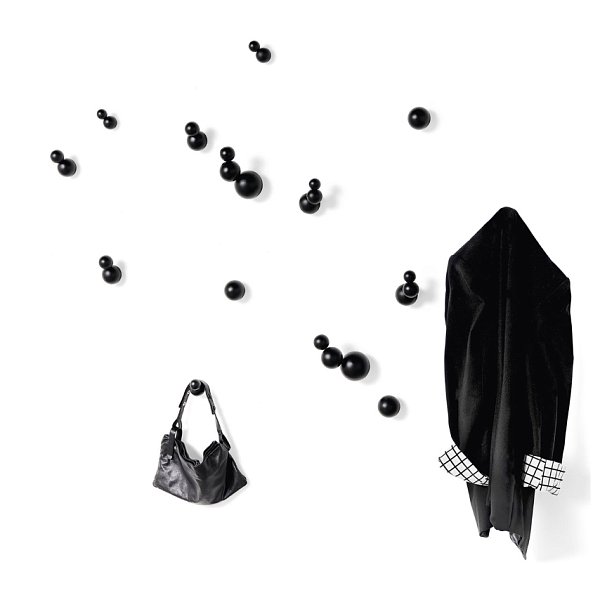 Крючок MOGG Bubble Black set of 5 MBU21O