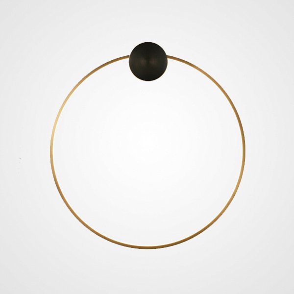 Настенный светильник WOLKE WALL D60 Brass by ImperiumLoft