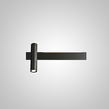 Настенный светильник JENIUS L40 Black Left by ImperiumLoft