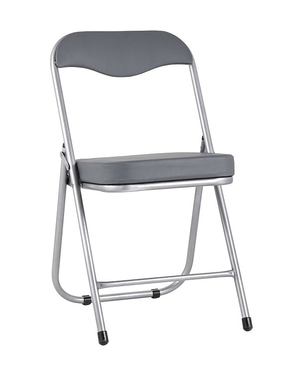 Стул складной ДЖОН металлик, серый Stool Group