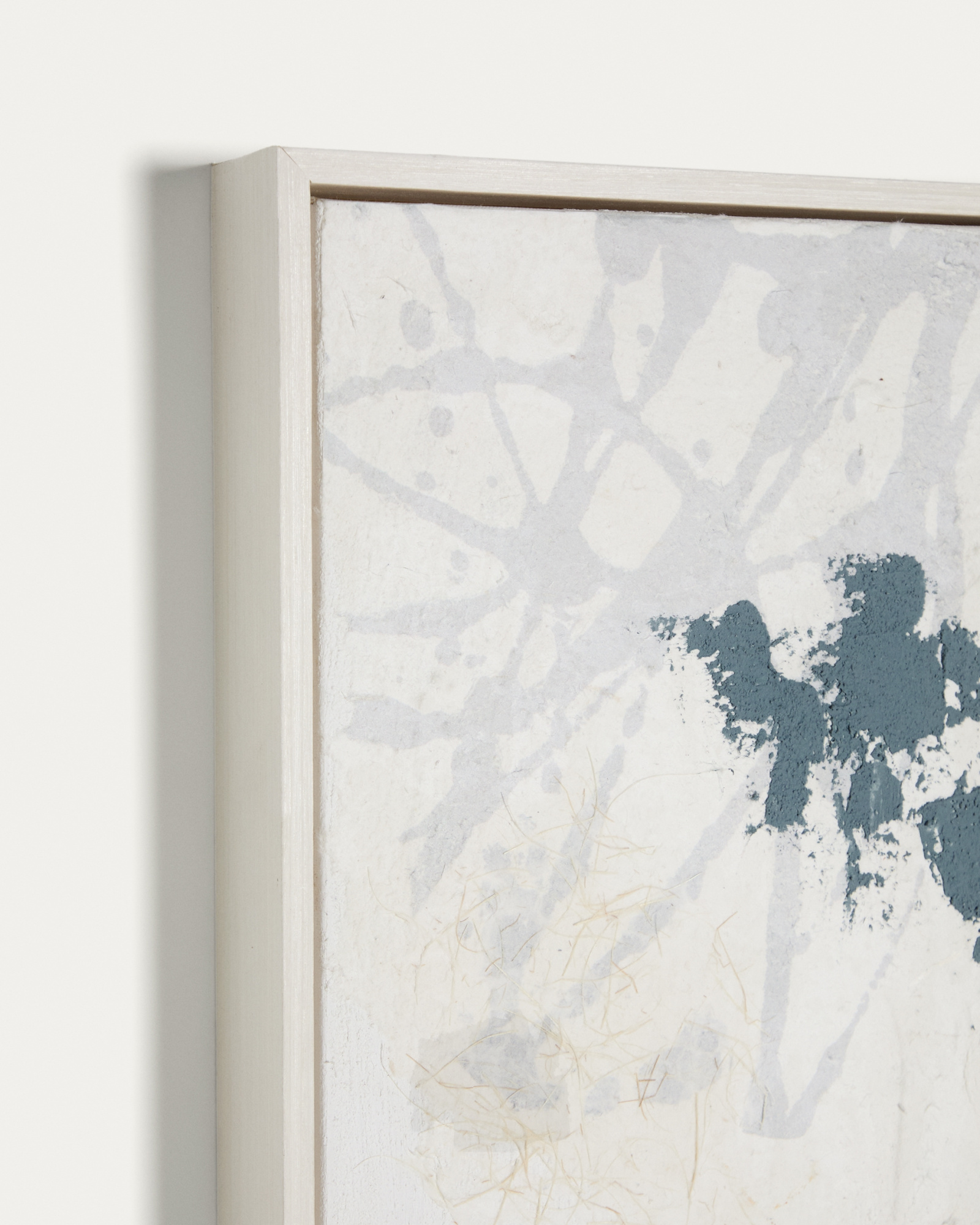 Erale Абстрактная картина ручной работы в серо-синих тонах, размер 47 x 182 см La Forma 481237