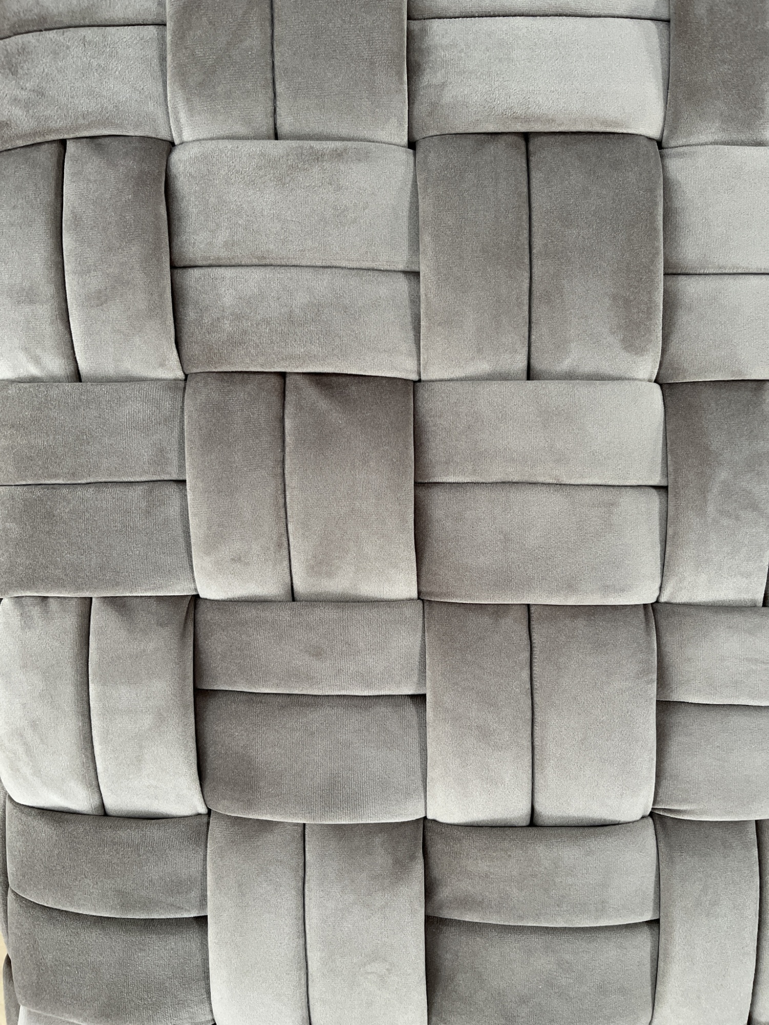 Банкетка с ящиком велюровая серо-бежевая Garda Decor N-BANK-195 BEG