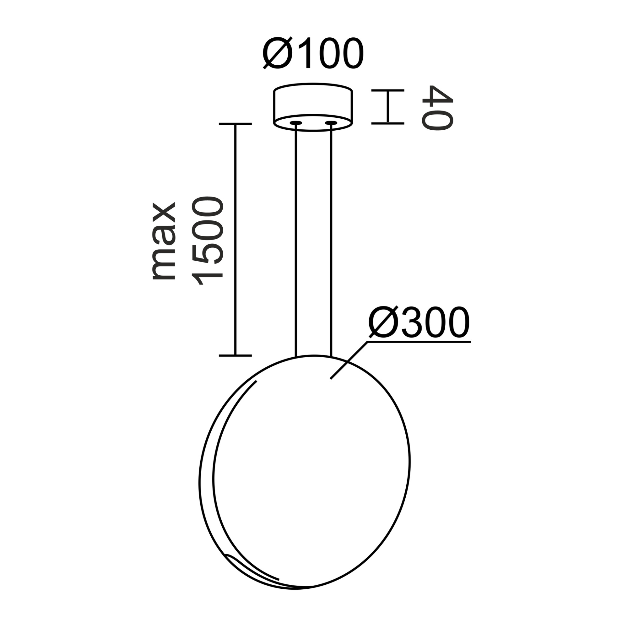 Подвесной светодиодный светильник Ledron 9203P/1D Coffee