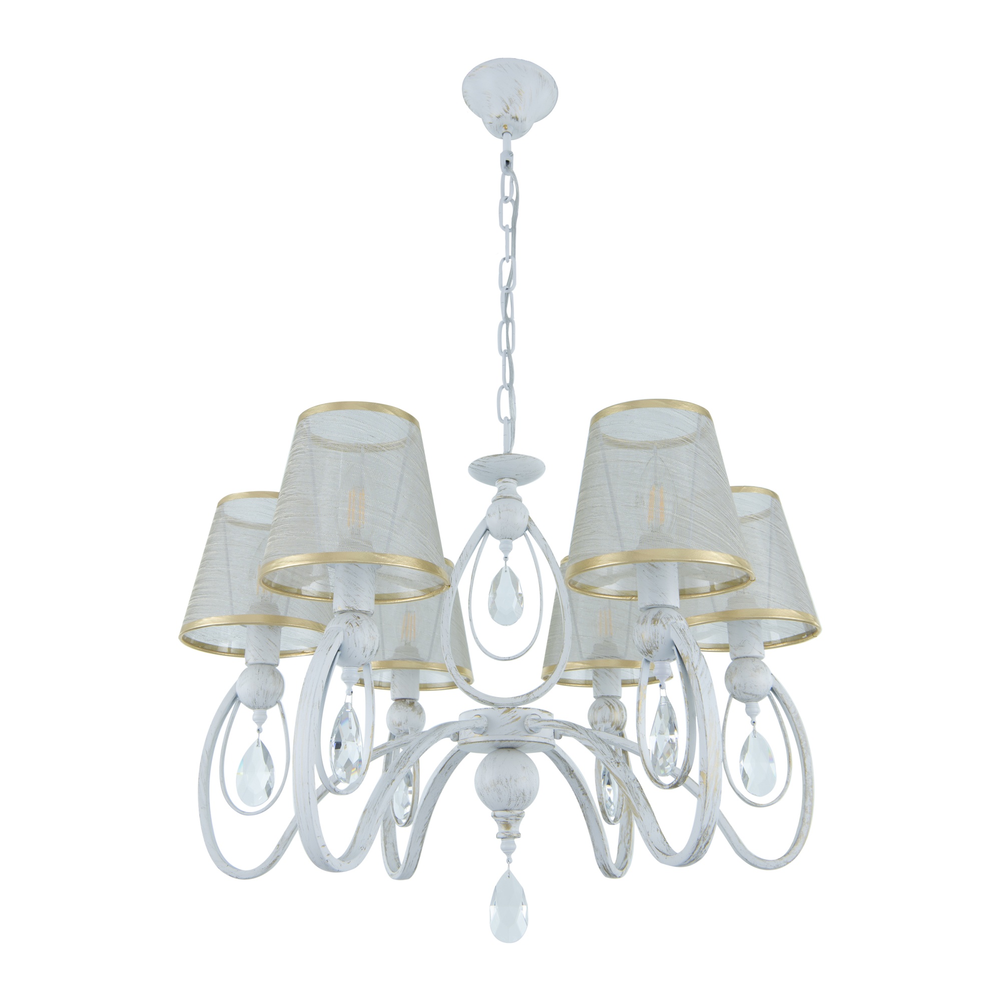 Люстра 347203/6 WT+G Arte Milano