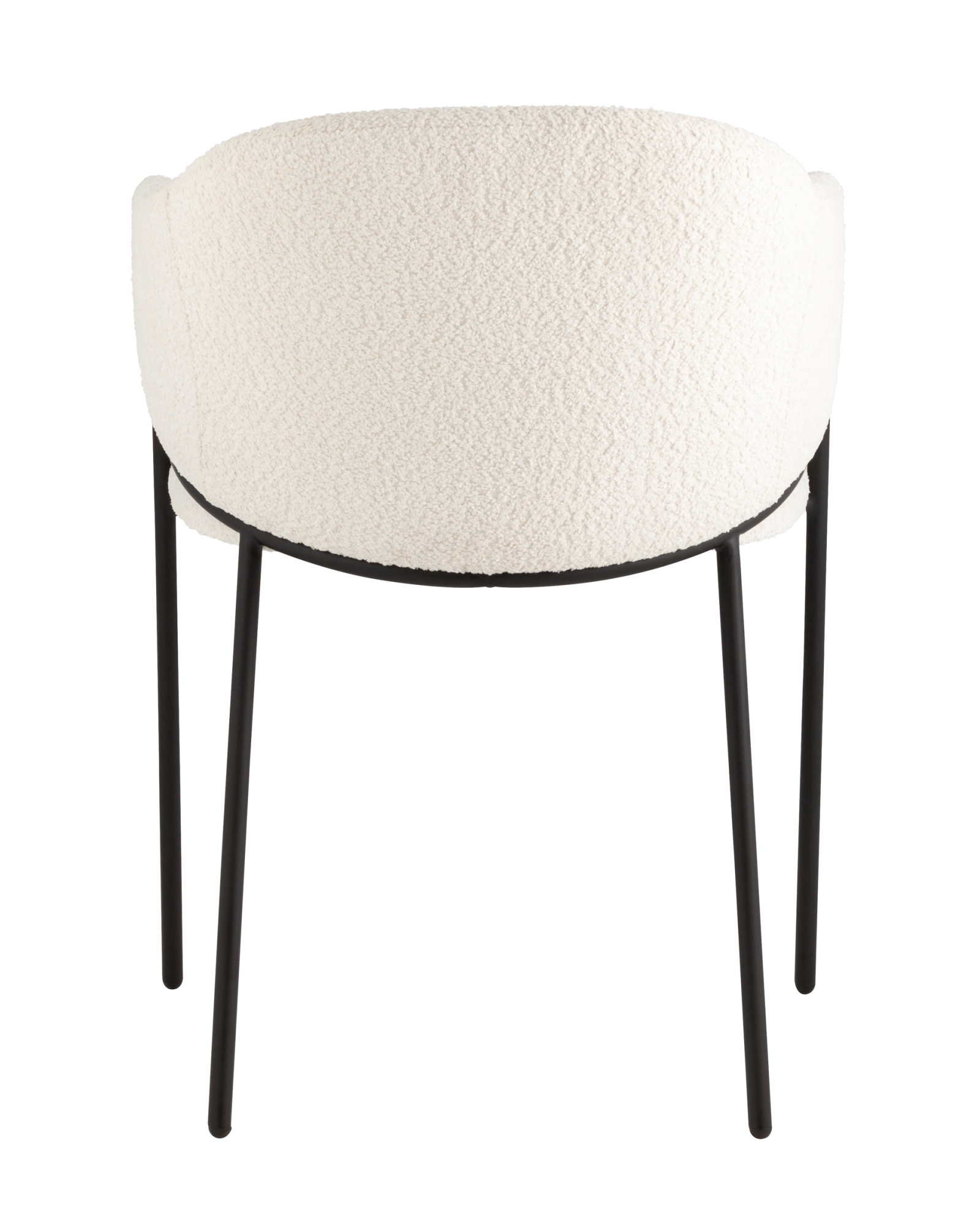 Стул Brace букле белый Stool Group