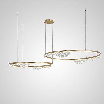 Подвесная люстра HANNA B B D40 D60 2R by ImperiumLoft