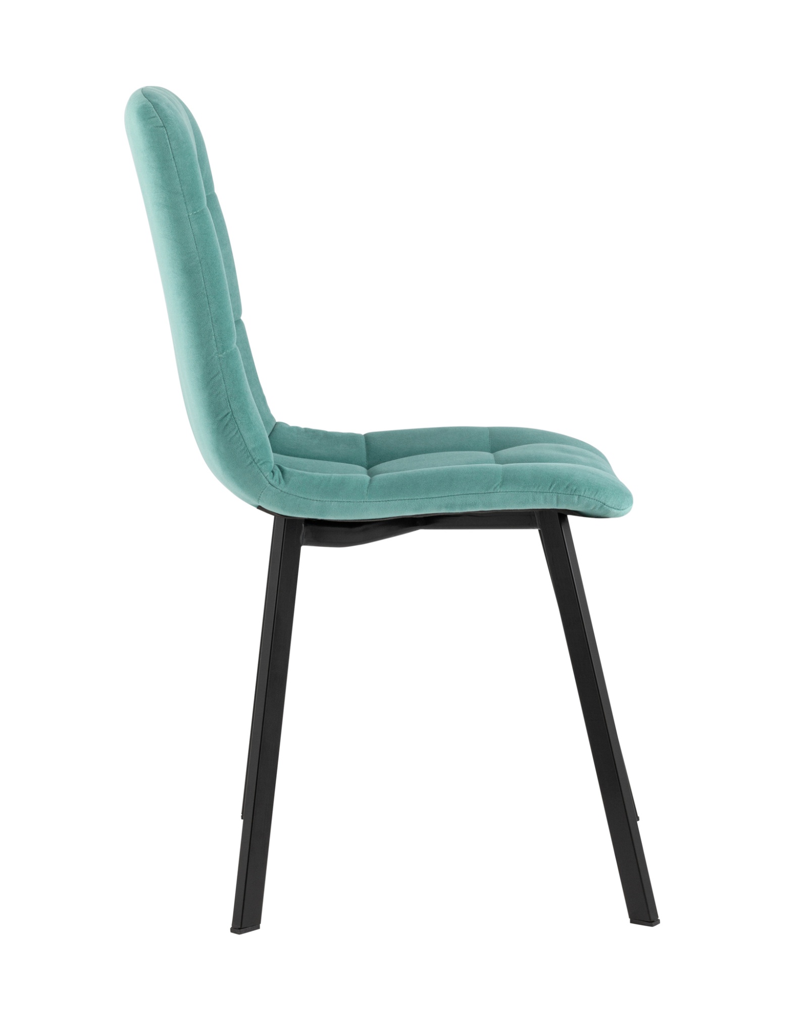 Стул Oliver Square велюр мятный Stool Group