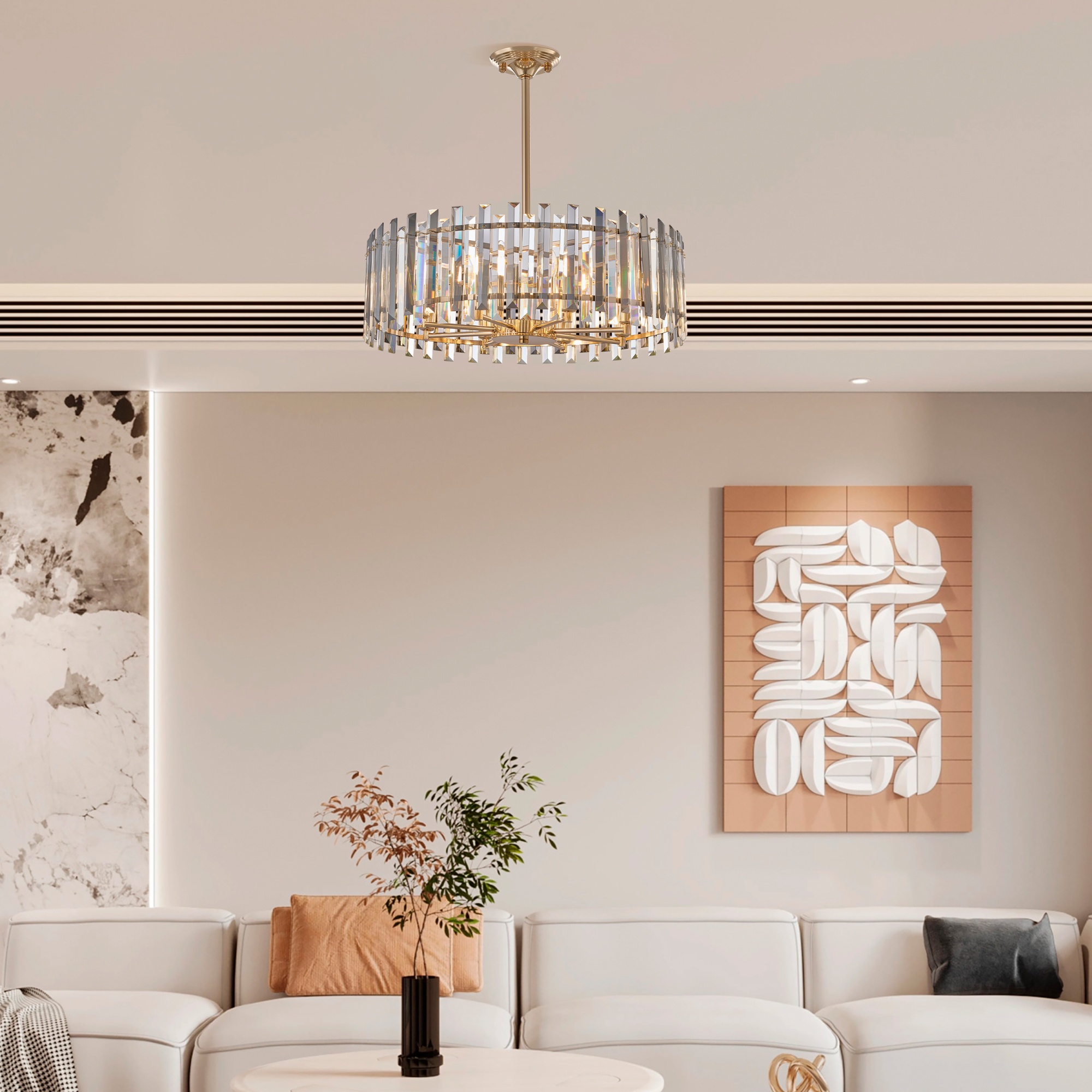 Люстра 375209/8/350/580 GD Arte Milano