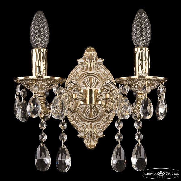 Бра бронзовые 7026B1/2/125 A GW Bohemia Ivele Crystal