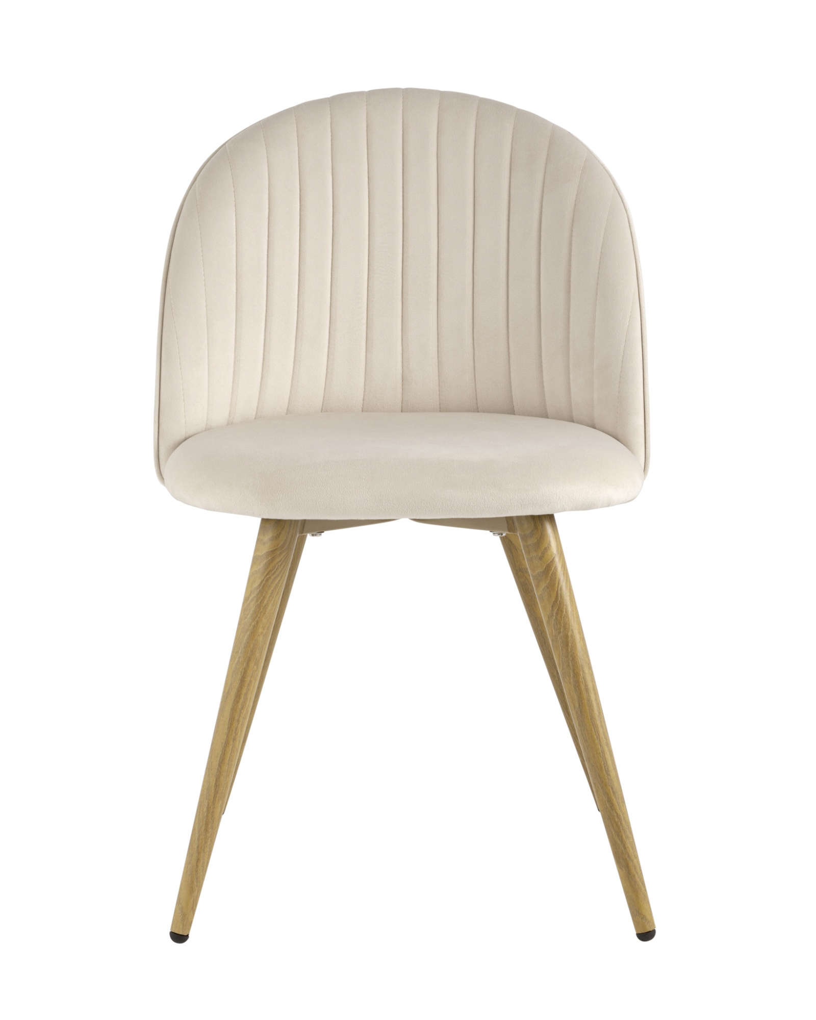 Стул Лион Страйпс велюр кремовый Stool Group