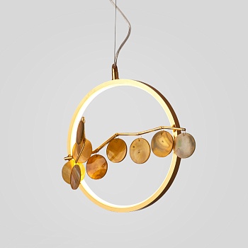 Подвесной светильник Mi round D60 Yellow by ImperiumLoft