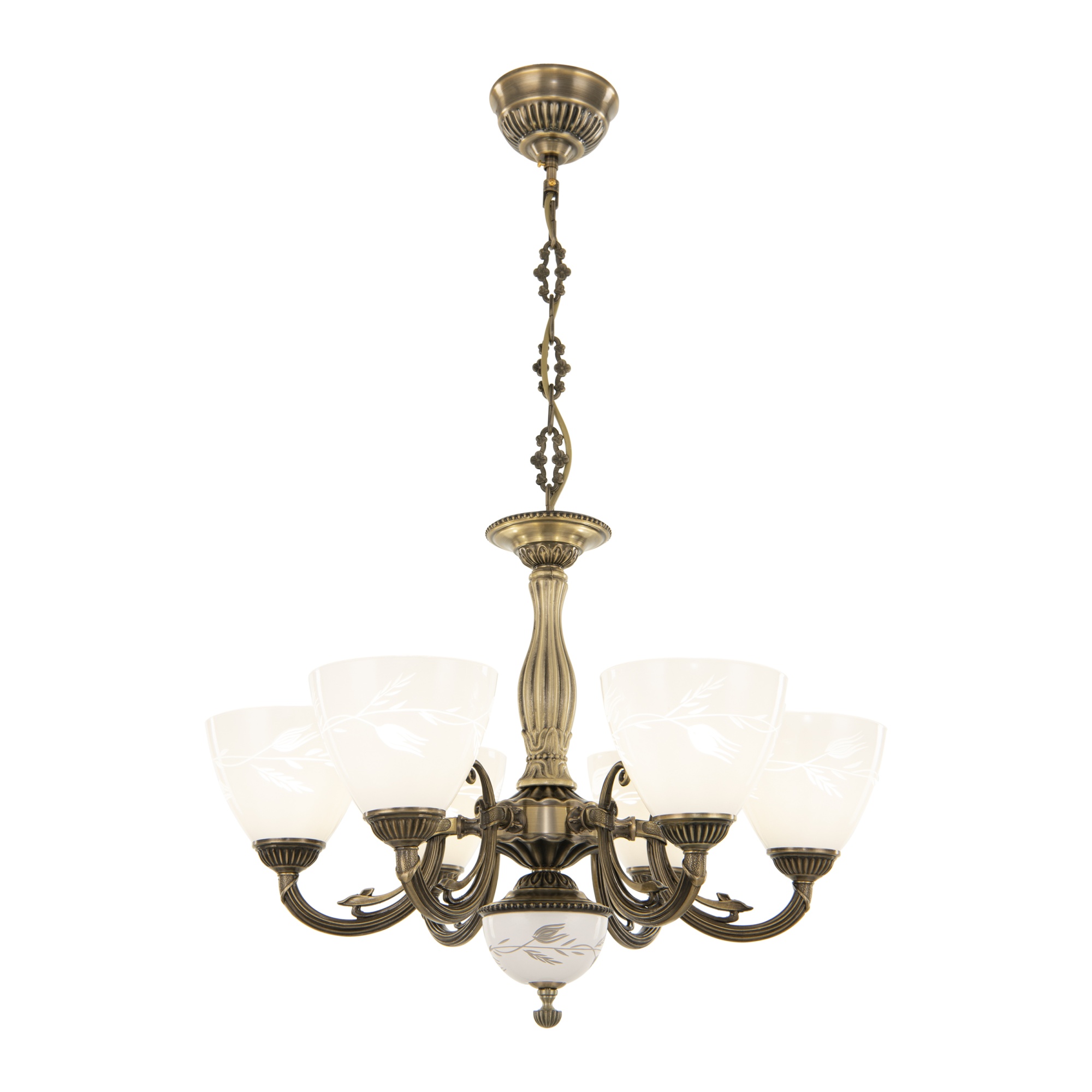 Люстра с плафонами 343659/6 AB Arte Milano