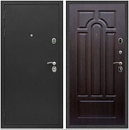 Дверь входная Graf Люкс ТП-70 Черный крокодил / МДФ 6 мм ФЛ-58 Венге