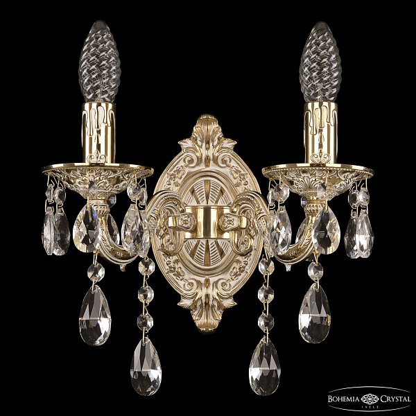 Бра бронзовые 7025B1/2/125 B GW Bohemia Ivele Crystal