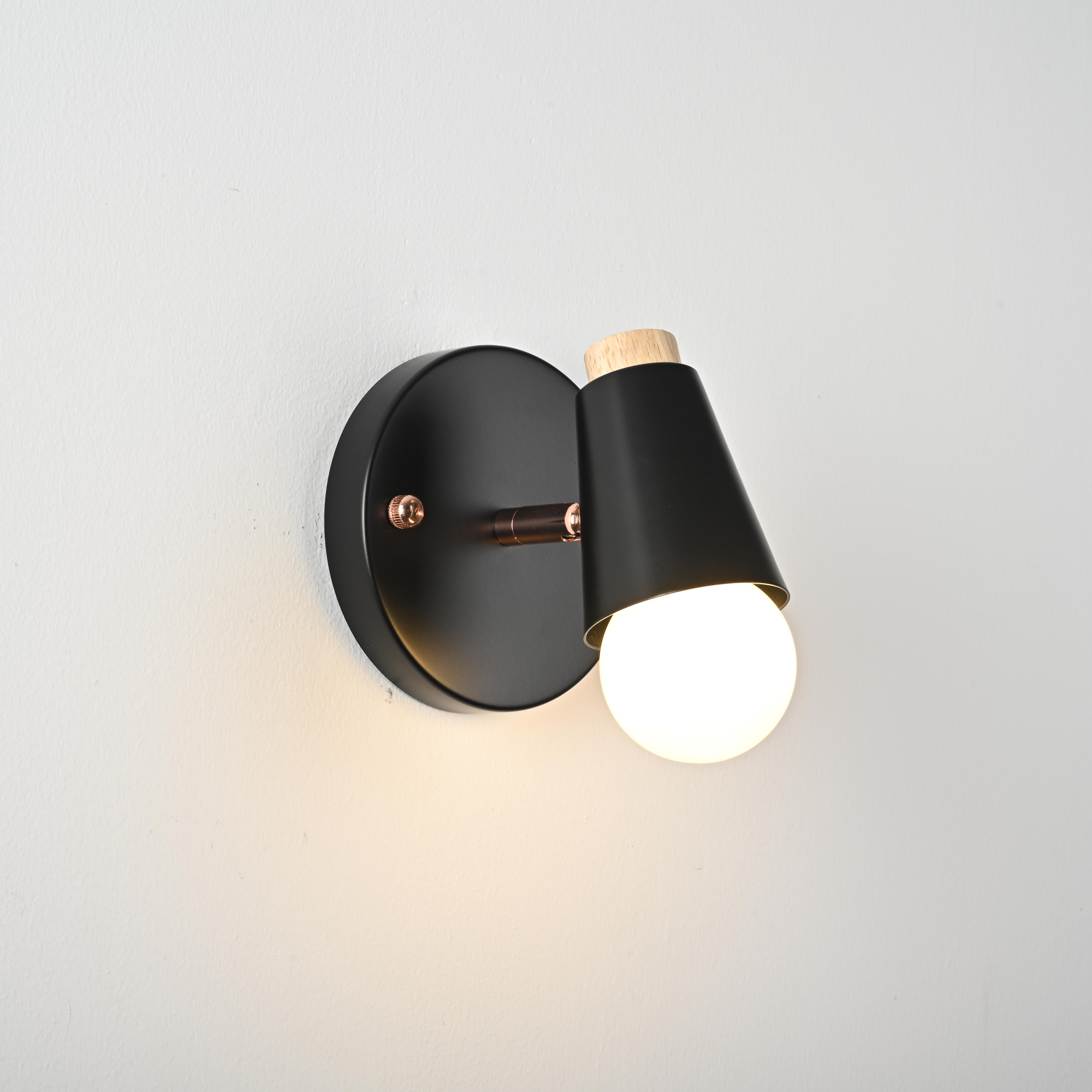 Настенный Светильник Rotary Wall Черный By Imperiumloft