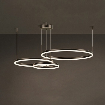 Подвесная люстра CRUISE BLACK LUX D20+40+60 by ImperiumLoft