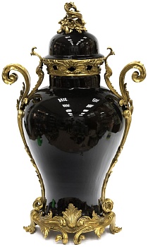 Ваза с крышкой Glasar J633C/U1