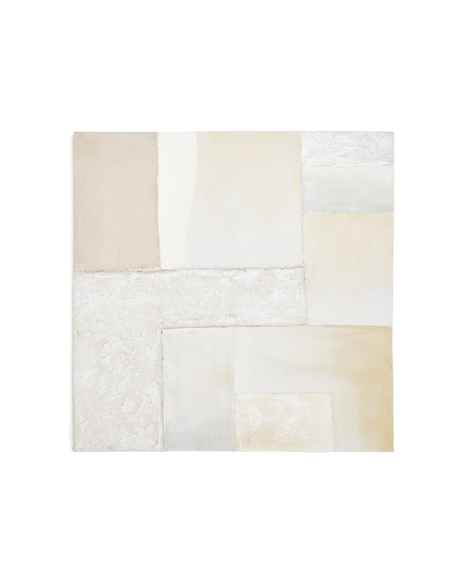 Pineda Абстрактный холст белого цвета 95 x 95 см La Forma (ex Julia Grup)