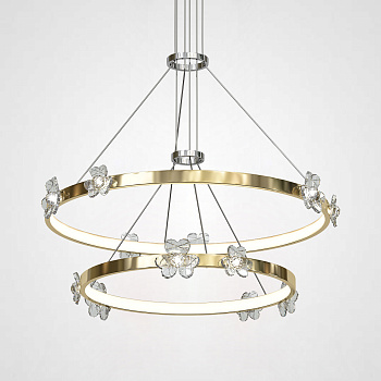 Подвесная люстра CAMILIA B D80 Brass by ImperiumLoft