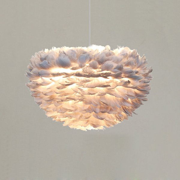 Люстра FEATHERS D70 Gray by ImperiumLoft
